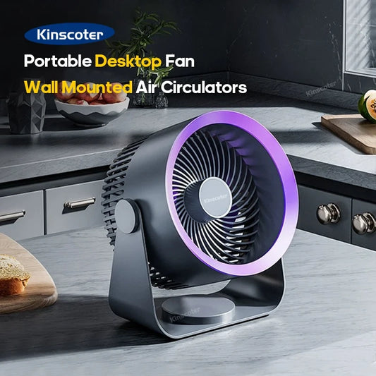 Multifunctional Portable Desktop Fan
